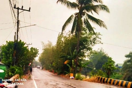 Penanganan Karhutla di Tapin Terbantu Hujan